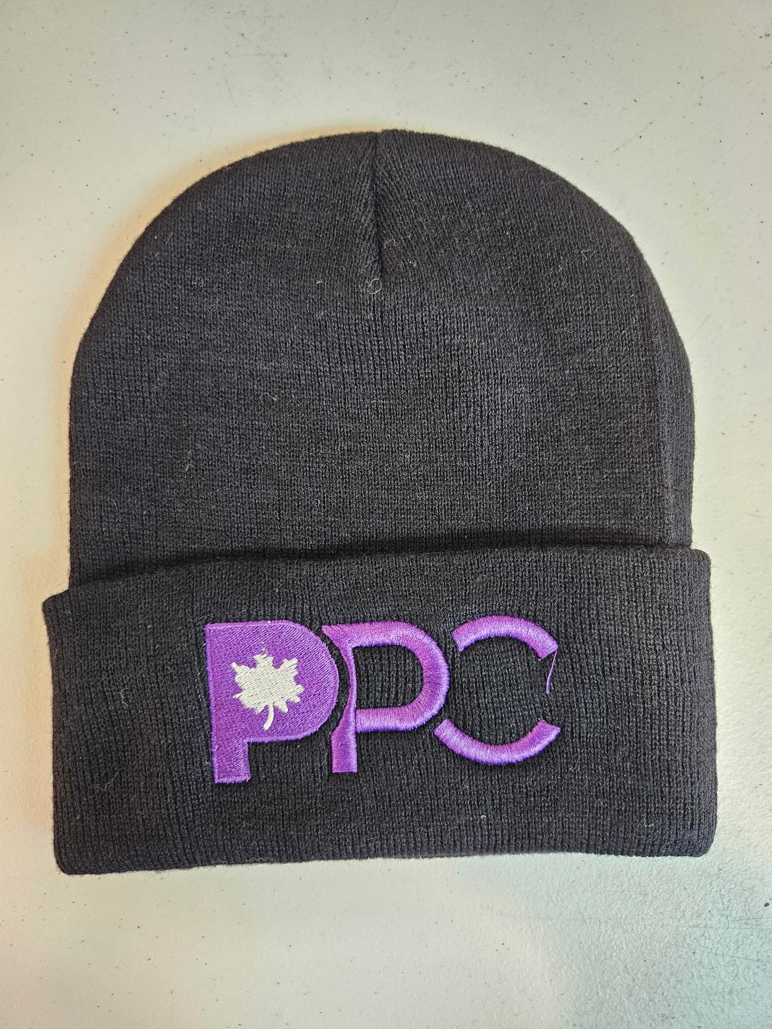 Tuque noire réversible PPC (candidat)