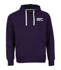 PPC Roots Homme Sweat à capuche violet avec cordons blancs (Candidat)