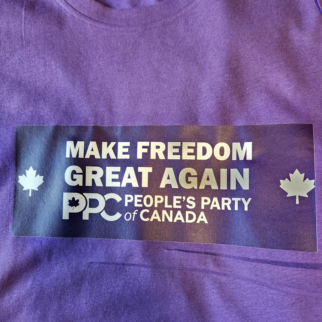 PPC - T-shirt Rendre la liberté grande à nouveau (Candidat)
