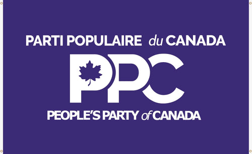Drapeau bilingue 5x8 PPC (candidat)