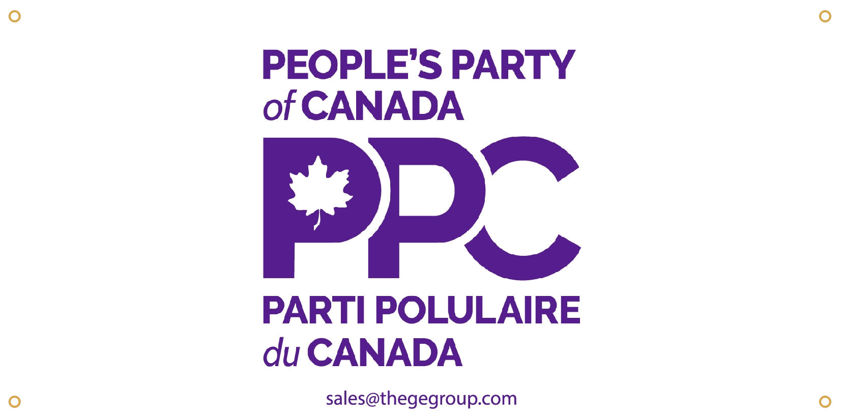 6x12 Bilingual PPC Flag (Candidate)