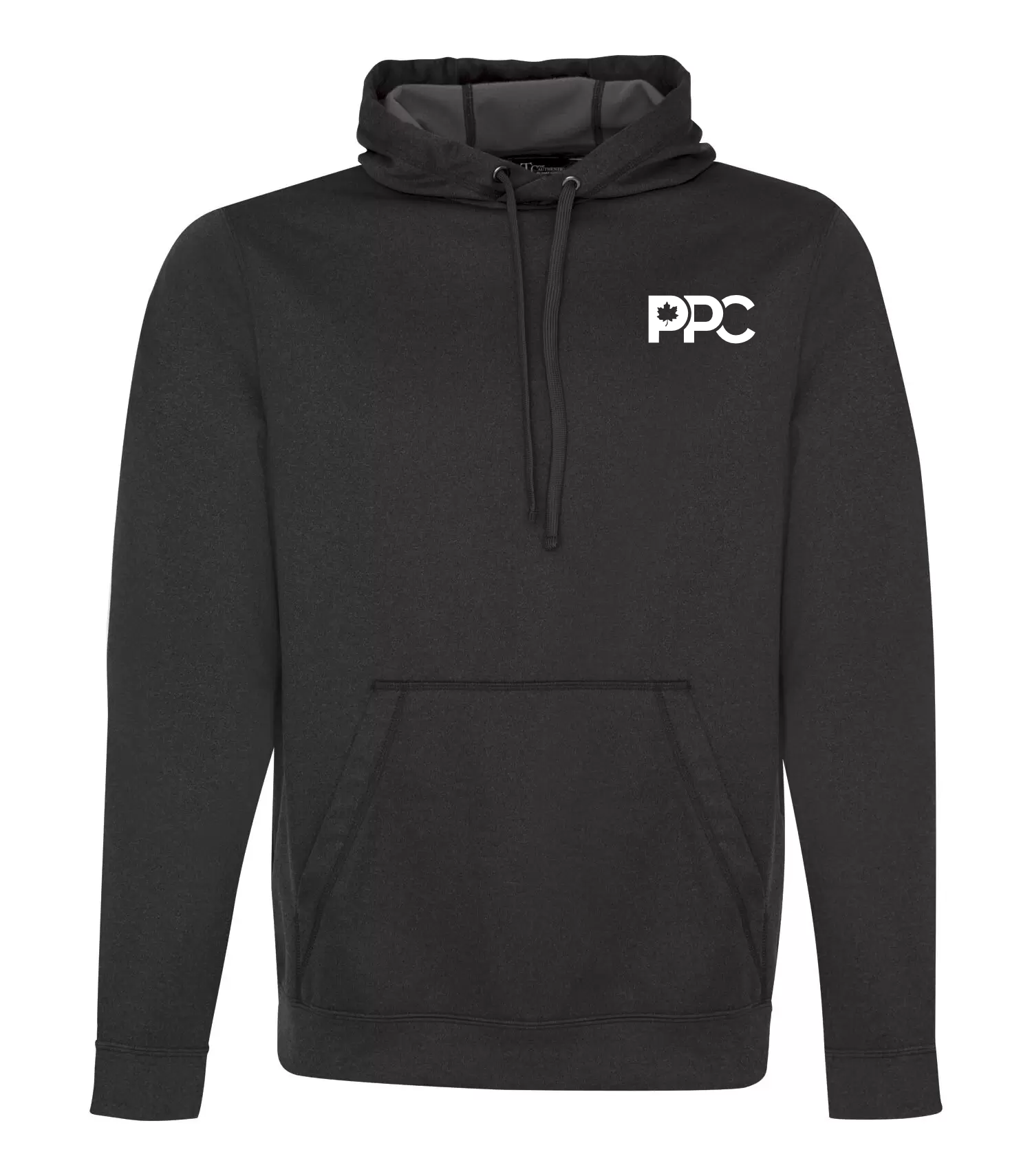 PPC Sweat à capuche gris anthracite (Candidat)