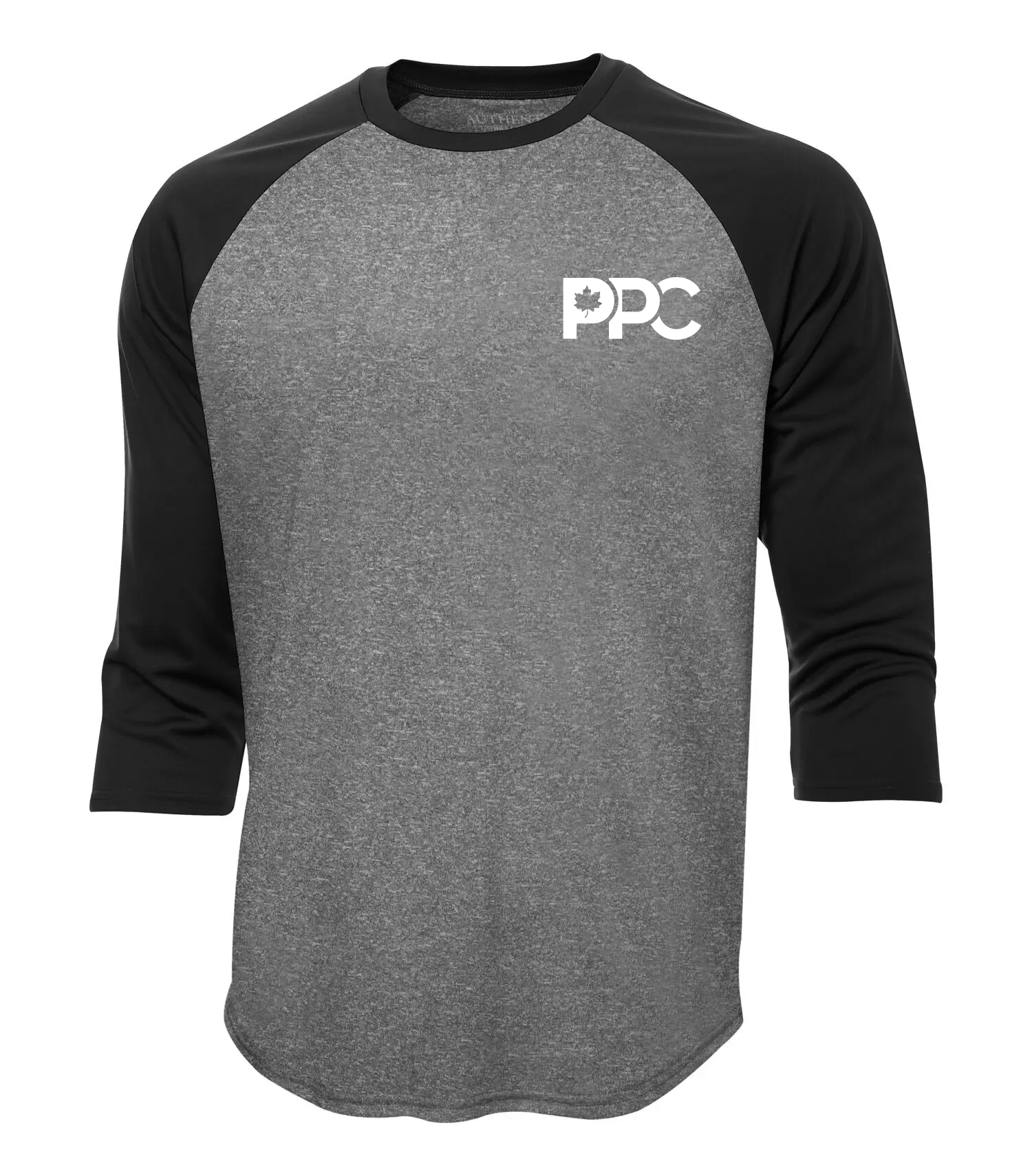PPC Grey/Purple B-Ball 3/4 Sleeve