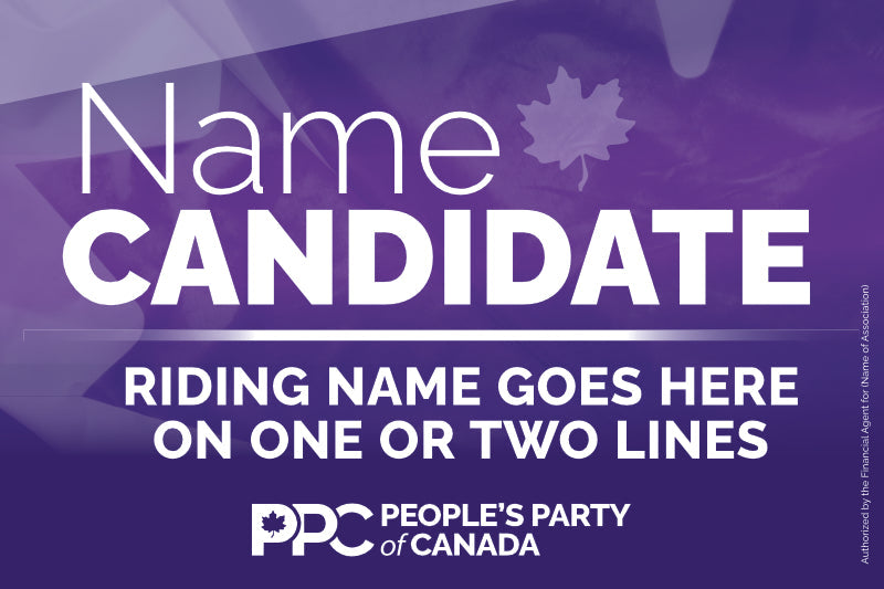 PPC Reform - Coroplast Sign (16x24)