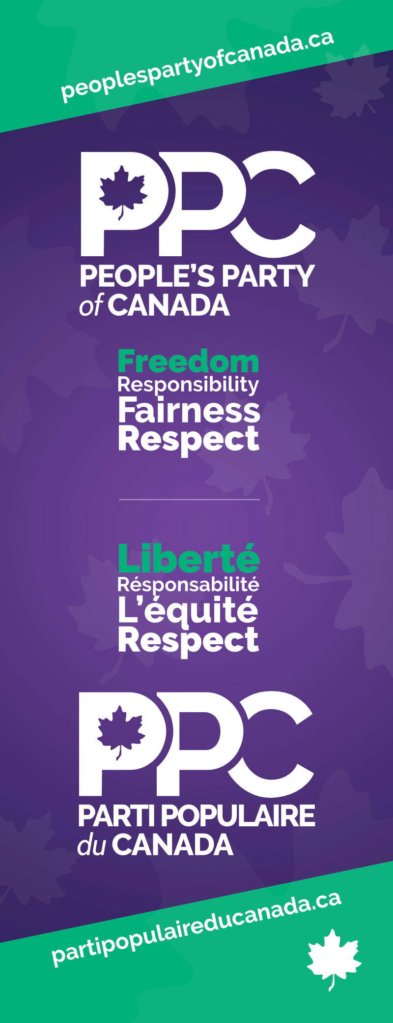 Bannière Roll-up PPC personnalisée