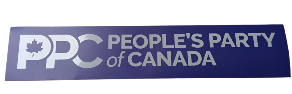 Autocollants de pare-chocs PPC violets (Candidat)