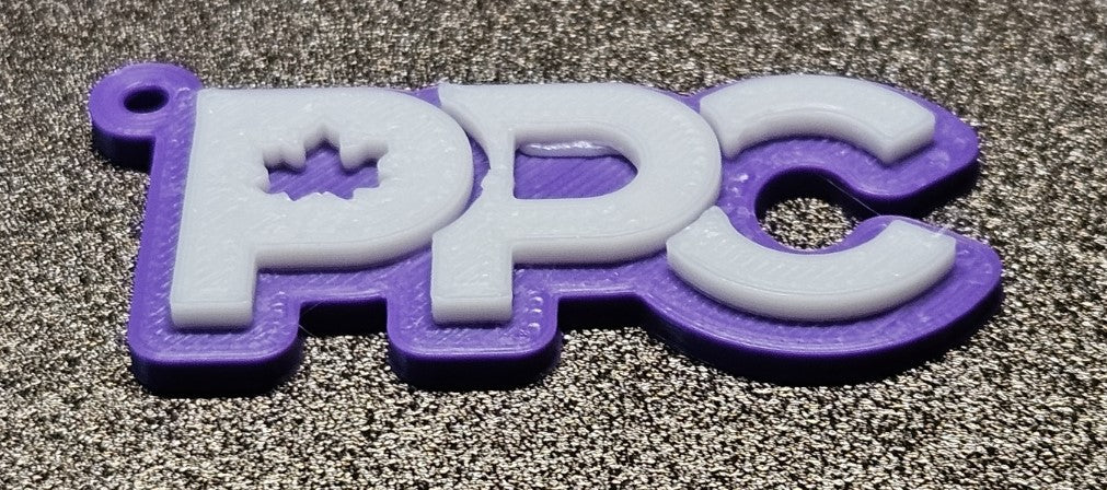 3D Printed PPC Keychains