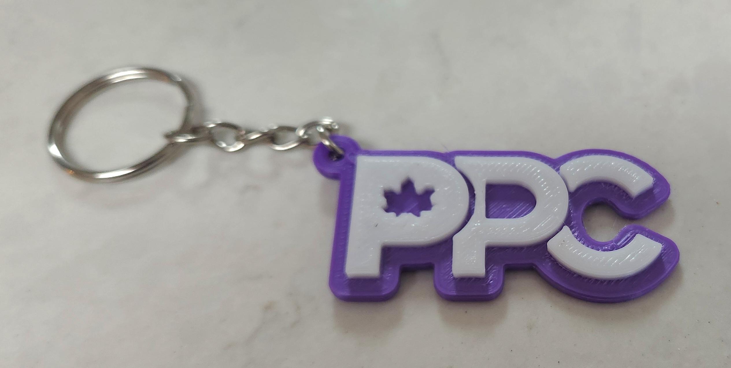 3D Printed PPC Keychains