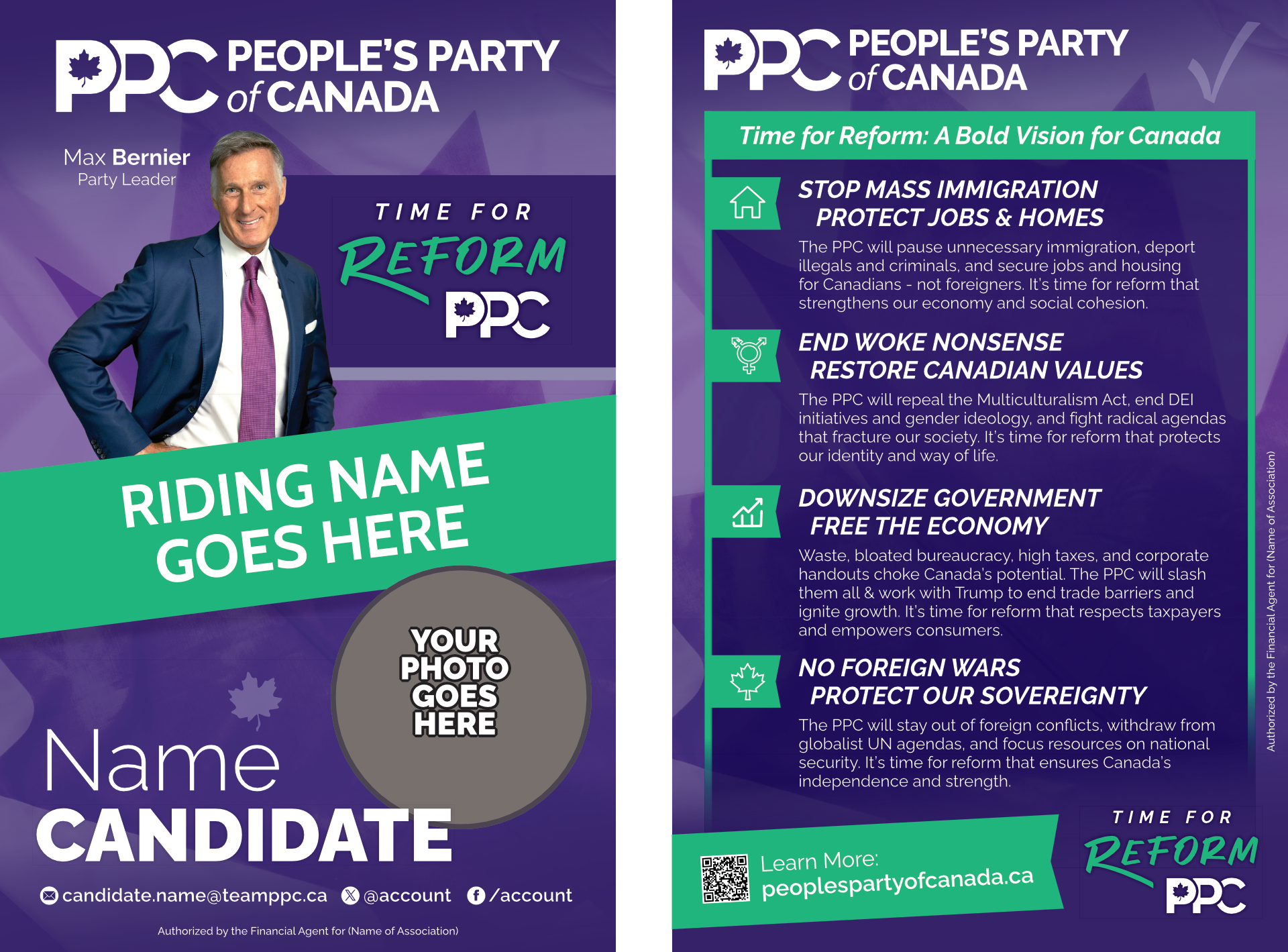 PPC Reform - Post Card (5.5x8.5)