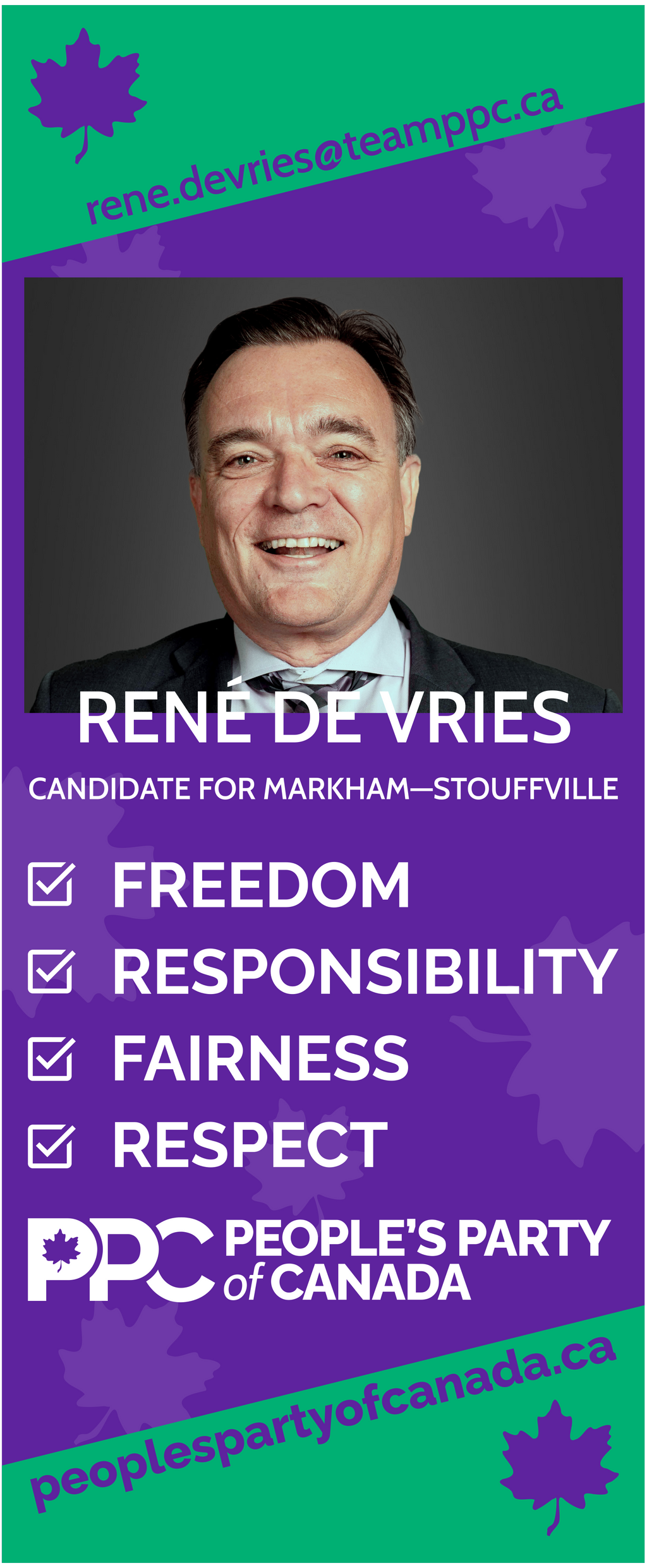Bannière Roll-up PPC personnalisée