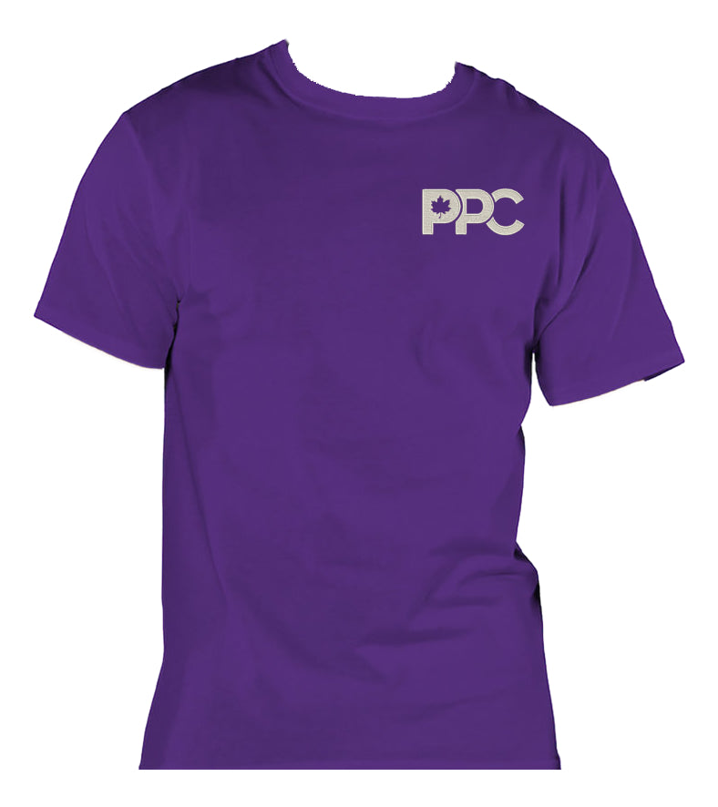 T-shirt violet PPC - Champion (Candidat)