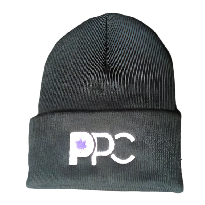 Tuque noire réversible PPC (candidat)